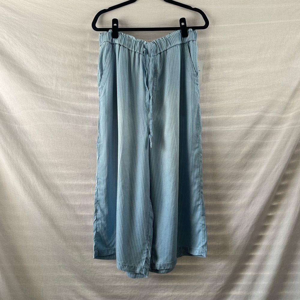 Zac & Rachel Cropped Striped Pants